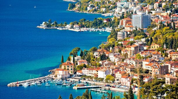 Luxus nyaralás Opatija tengerpartján!