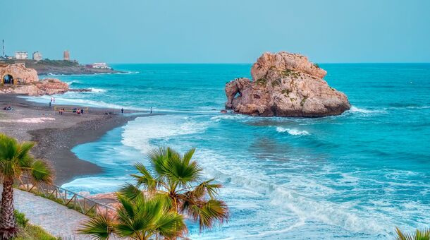 Napsütés, tengerpart, Costa del Sol!