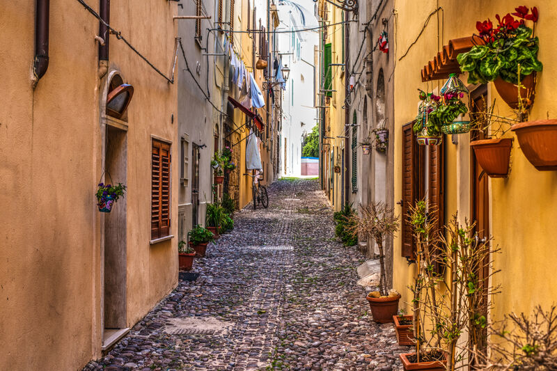Alghero óváros