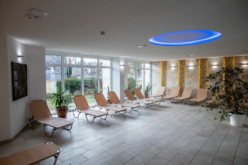 Wellness és fürdőrészleg