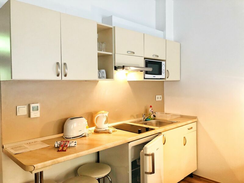 Stúdió apartman konyhasarok