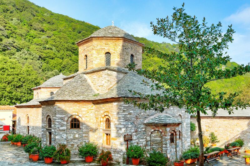 Skiathos - Evangelistria kolostor