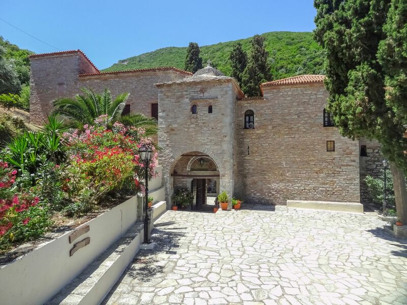 Skiathos - Evangelistria kolostor