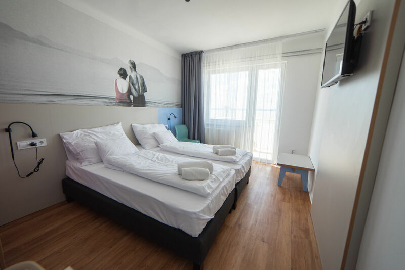 Balatoni panorámás erkélyes szoba