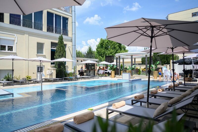 Külső wellness részleg