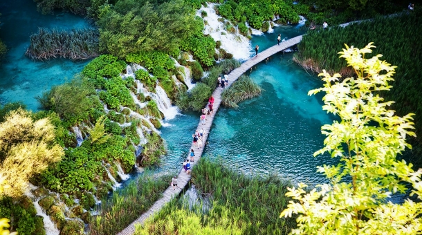 A lenyűgöző Plitvicei-tavak!