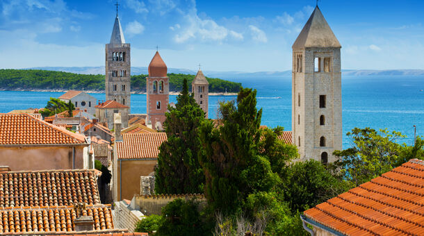 Családi üdülés Rab-szigetén!