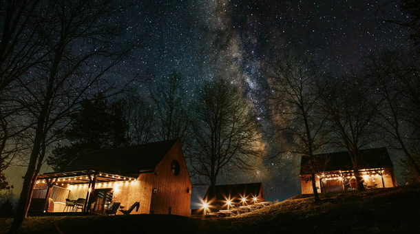 Csillagkabinok az Őrségben