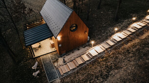 Csillagkabinok az Őrségben