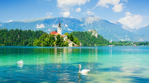 Négycsillagos feltöltődés a Bledi-tónál!