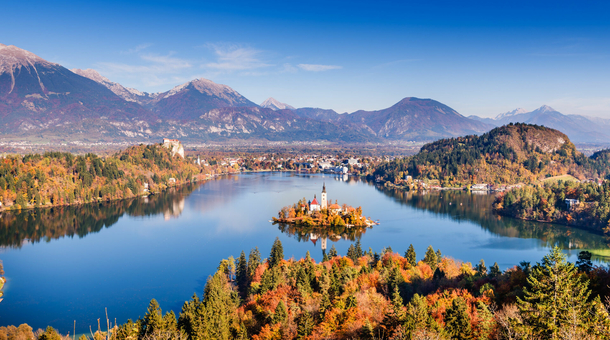 Négycsillagos feltöltődés a Bledi-tónál!