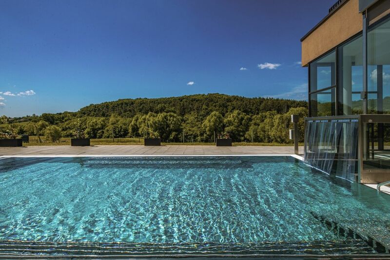 Kültéri wellness részleg