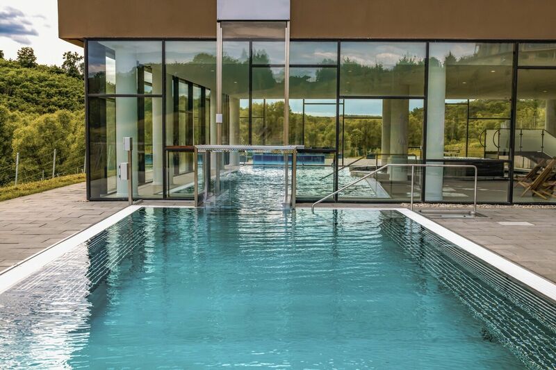 Kültéri wellness részleg