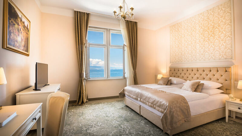 Kétágyas superior tenger oldali balkon nélküli szoba