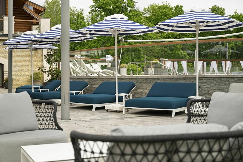 Főépületi kültéri wellness