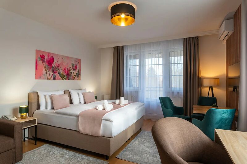 Erkélyes stúdió apartman