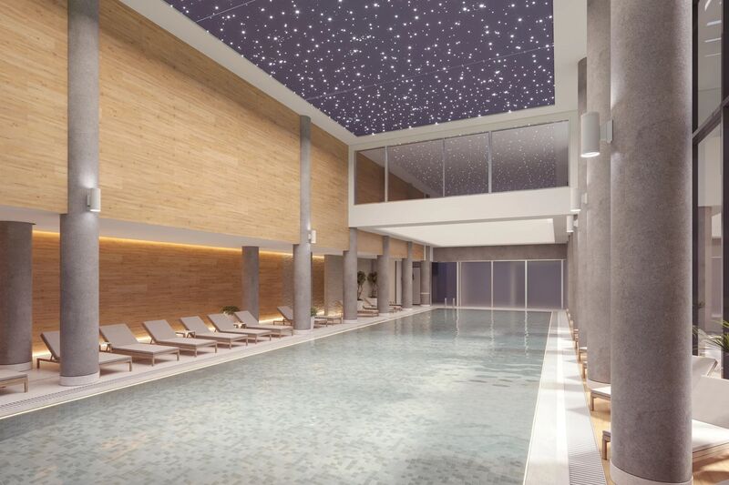 Wellness központ (látványterv)