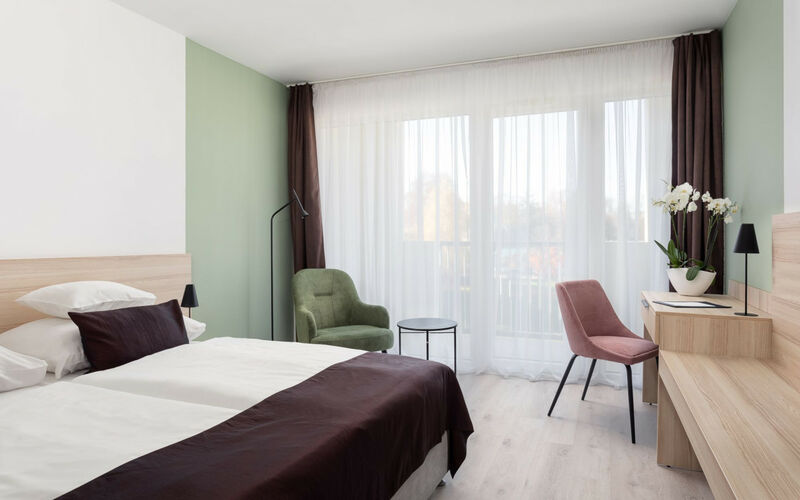 Superior erkélyes kétágyas szoba