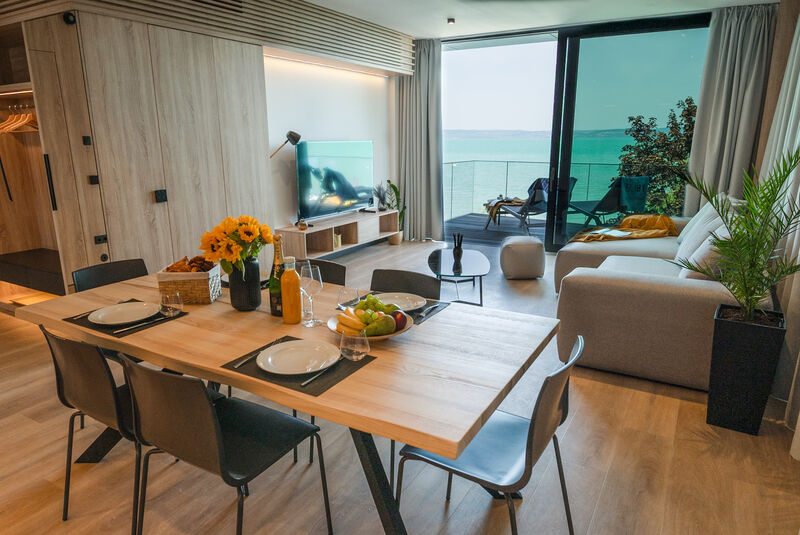Balatoni panorámás Deluxe apartman