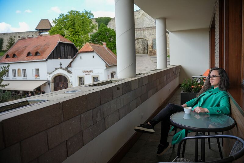 Kilátás a hotelből