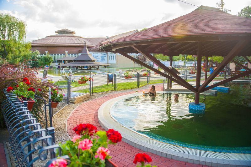 Saját gyógyvizes medence