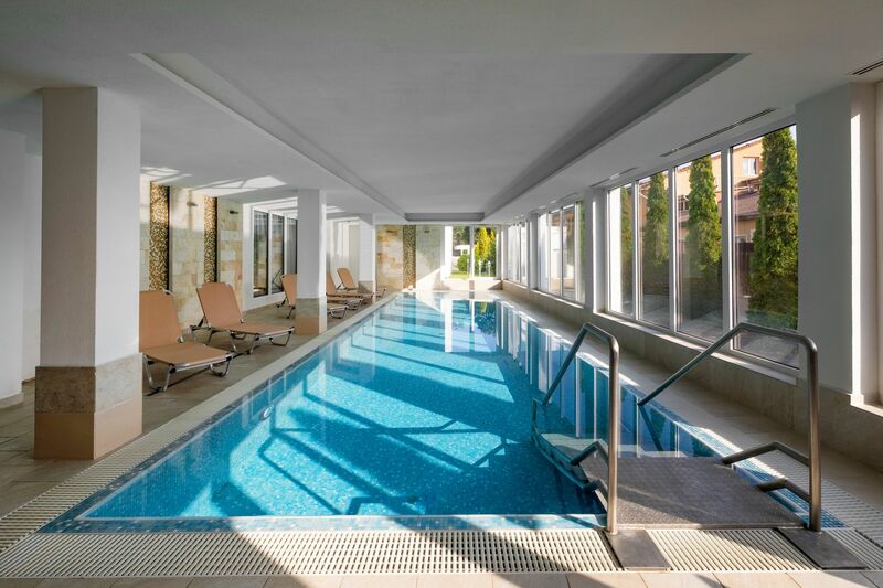 Wellness és fürdőrészleg