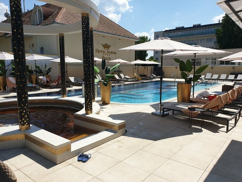 Külső wellness részleg