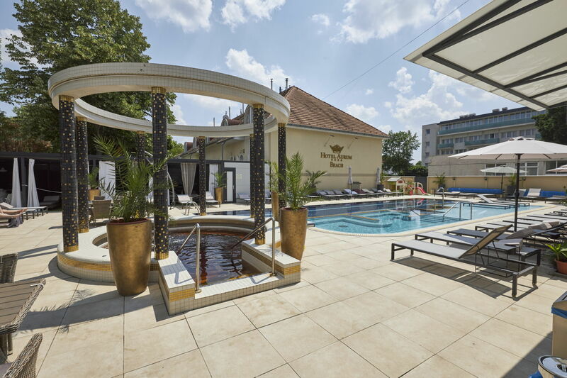 Külső wellness részleg