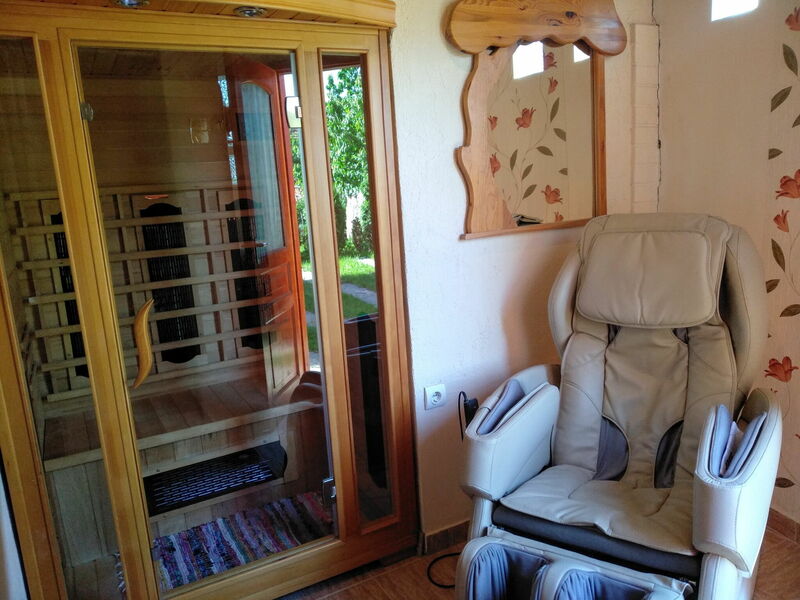 Szauna és masszázsfotel