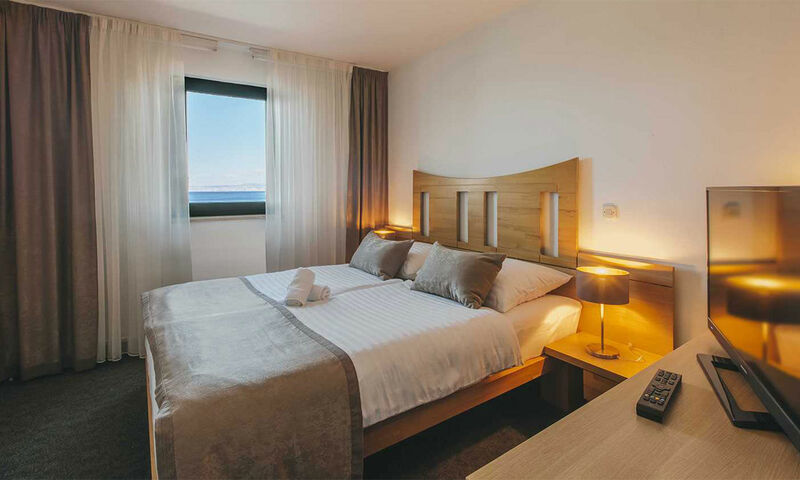 Kétágyas standard tengerre néző szoba