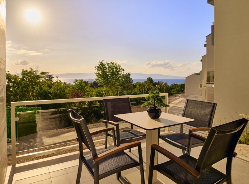 Egy hálószobás 2+2 fős teraszos apartman