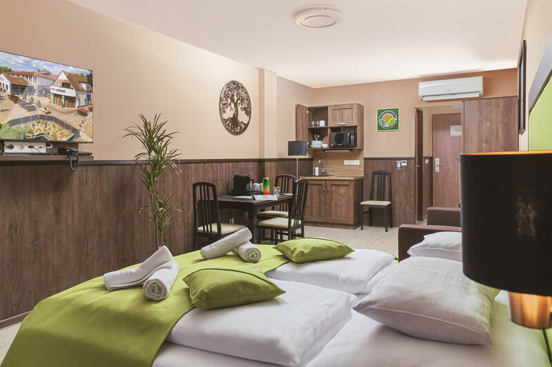 Deluxe teraszos stúdió